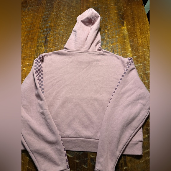 Vans Aura Crop Hoodie Women's SZ Large Blush Pink - Picture 3 of 6